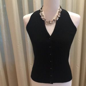 Cashmere halter top